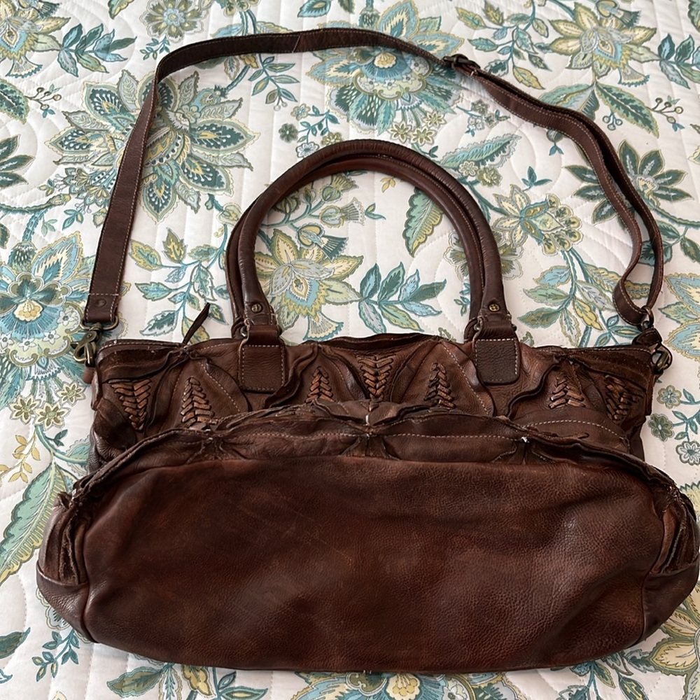 Amsterdam Heritage brown leather crossbody bag. - Picture 16 of 16